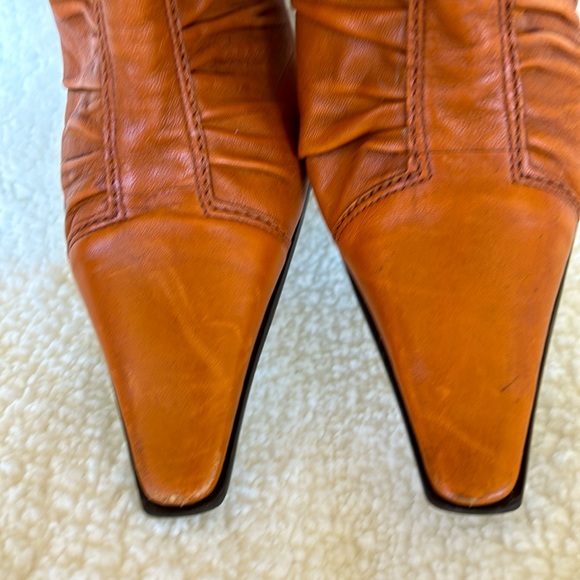 Diba Leather Heeled Boots - 8.5 - Picture 2 of 4